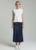 Scoop Neck Knit Vest