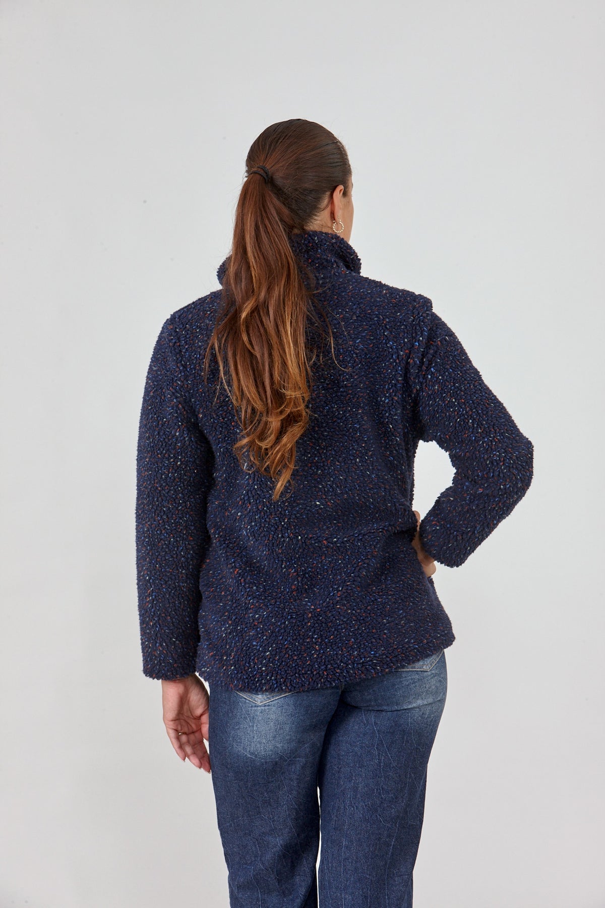 Speckle Teddy Coat