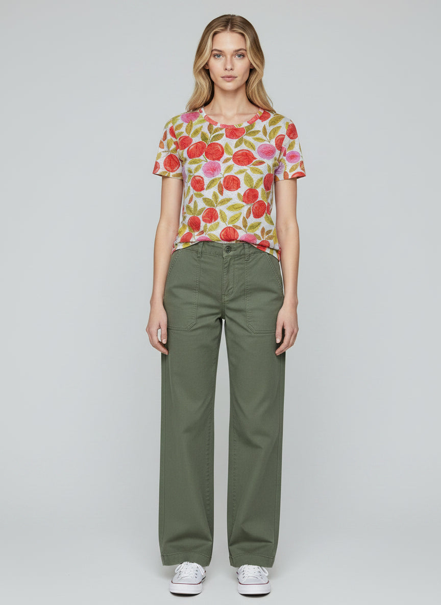 Allover Printed Citrus T-shirt
