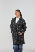 Snake Print Long Coatigan