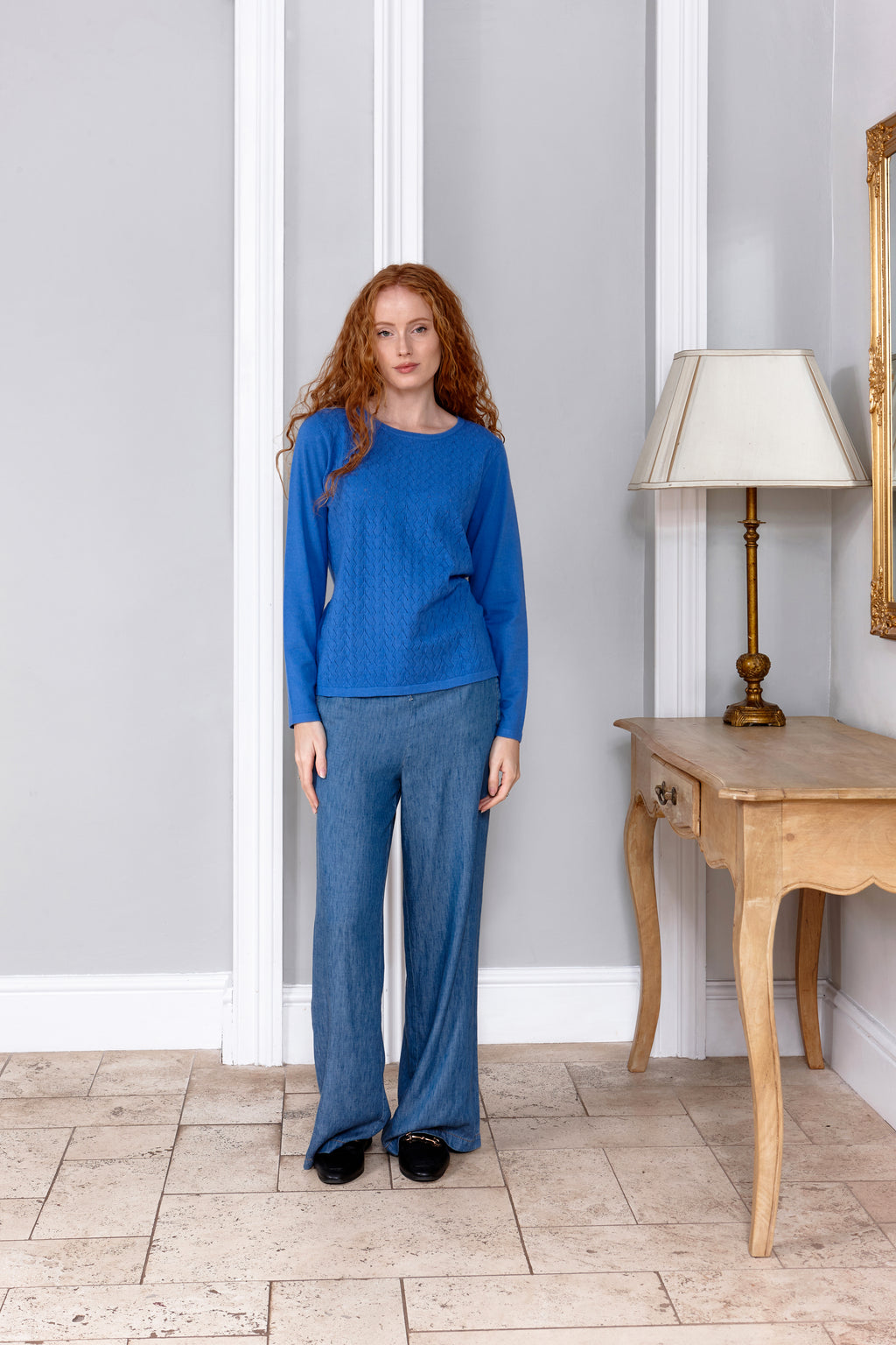 Classic Pointelle Jumper